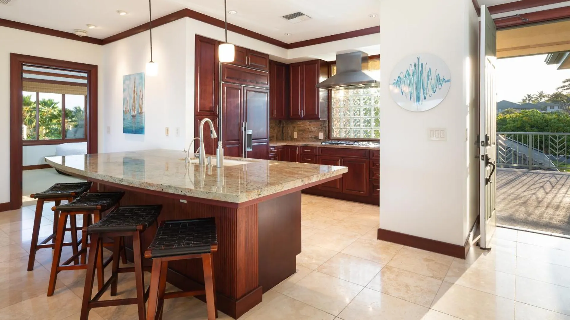 A Sea-Nic Escape Scenic 3Br Waiulaula Home With Ocean View Hapuna Beach