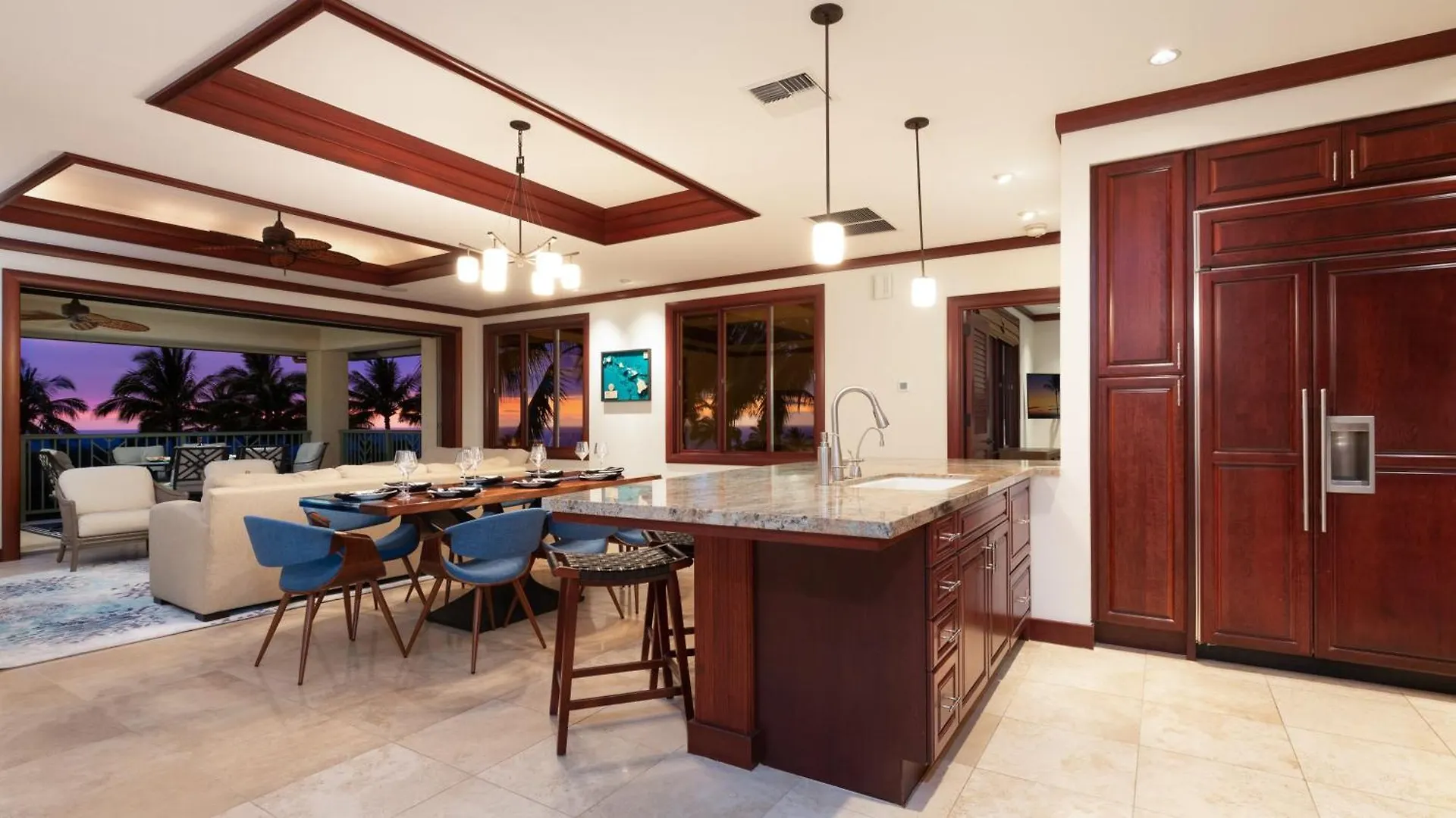A Sea-Nic Escape Scenic 3Br Waiulaula Home With Ocean View Hapuna Beach