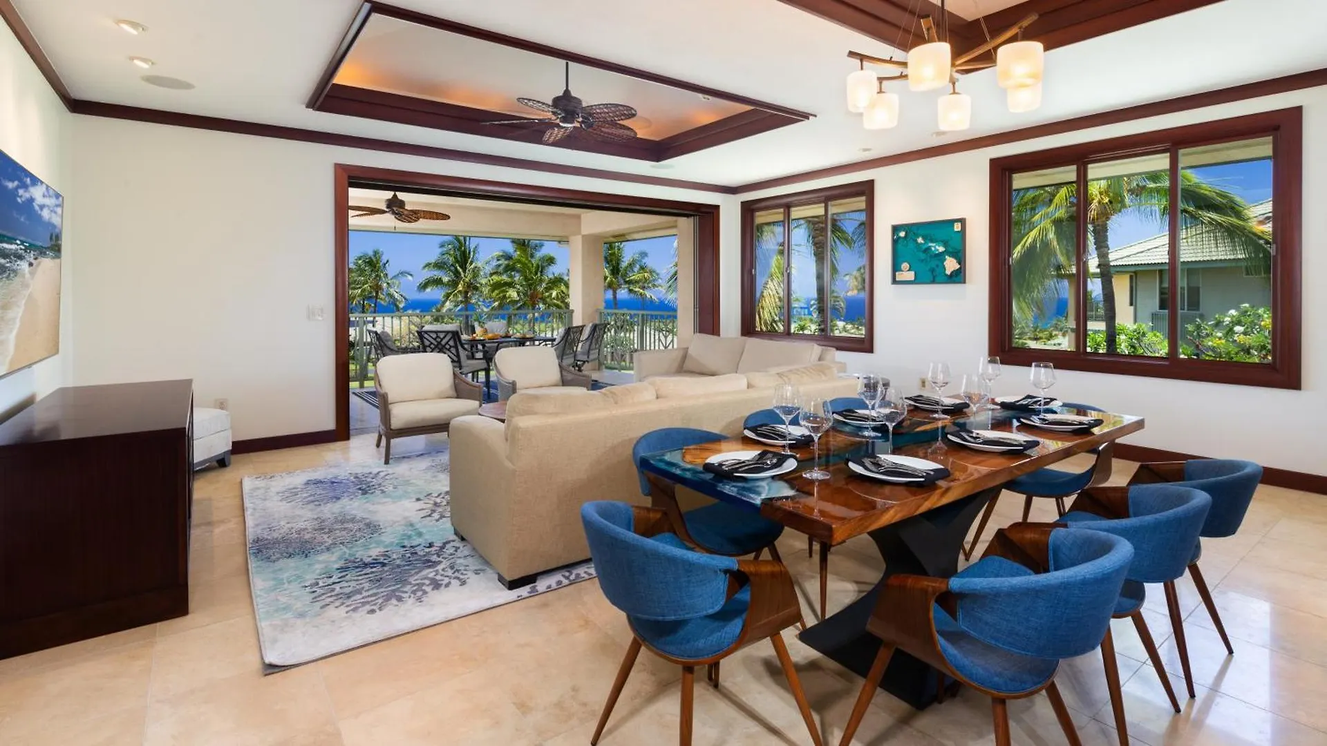 A Sea-Nic Escape Scenic 3Br Waiulaula Home With Ocean View Hapuna Beach Daire